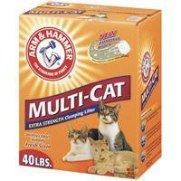 Arm &amp; Hammer Multicat Strength Clumping Litter 40 lb.