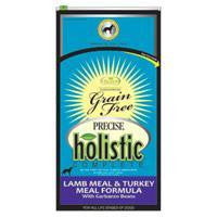 Canine Precise Holistic Complete Grain Free Lamb & Turkey, Garbonzo Bean Dry Food 12lb. Bag