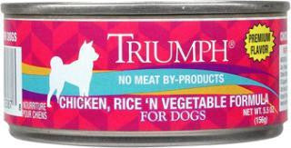 Triumph Dog Food Chicken-Rice-Vegetable 24-5.5oz