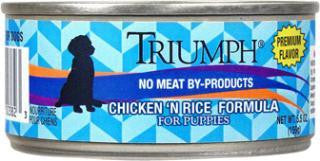 Triumph Dog Puppy Food Chicken 24-5.5oz