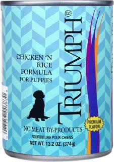 Triumph Can Puppy Chicken-Rice 12-13.2Oz