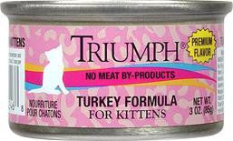 Triumph Cat Kitten Food Turkey 24-3oz