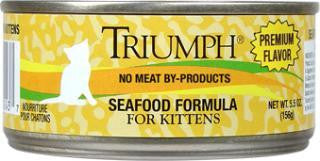 Triumph Kitten Food Seafood 24-5.5oz