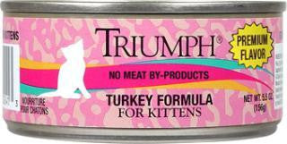 Triumph Kitten Food Turkey 24-5.5oz