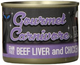 Tiki Cat Gourmet Carnivore Beef-Chicken 8-6 oz.