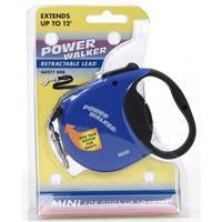 Coastal 12' Lil Pals Retractable Lead Mini-Xs 16# Blue