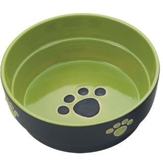 Ethical Fresco Dog Dish Green 7