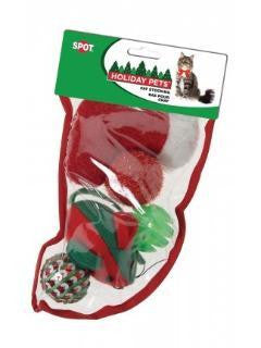 Ethical Holiday Cat Toy Stocking Small