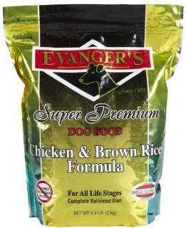 Evanger&#039;s Chicken-Brown Rice - Dry Dog Food 16.5 Lb.