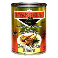 Evanger's Lamb-Rice Gold Dog Food, 12-13.2 oz.