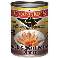 Evanger's Duck-Sweet Potato Gold Dog Food, 12-13.2 oz.