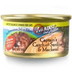 Evanger's Against The Grain Captain's Crunch with Sardine & Mackerel Cat 24-2.8 oz.