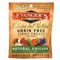 Evanger's Organic Chicken-Fruit-Vegetable Jerky, 4.5 oz.