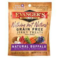 Evanger's Buffalo-Fruit-Vegetable Jerky, 4.5 oz.