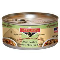 Evanger's Signature Series Slow Cooked Turkey Stew for Cats, 24-5.5 oz.