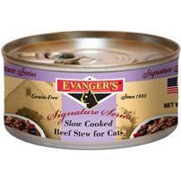 Evanger's Signature Series Slow Cooked Beef Stew for Cats, 24-5.5 oz.