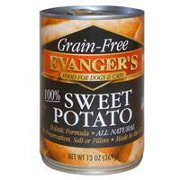 Evanger's Grain-Free Sweet Potato For Dogs & Cats Treat-Supplement, 13 oz.