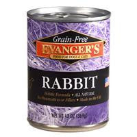 Evanger&#039;s Grain-Free Rabbit for Dogs &amp; Cats, 12-13 oz.