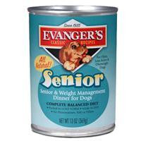 Evanger's Complete Senior Dog Food, 12-13 oz.