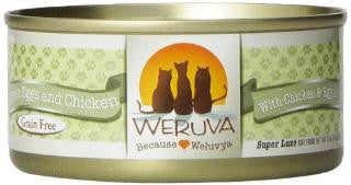 Weruva Green Eggs And Chicken Canned Cat 24-5.5 oz.