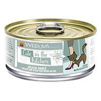 Weruva Chicken & Ocean Fish Recipe Au Jus Can Splash Dance Cat 24-3.2 oz.