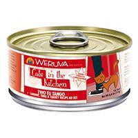 Weruva Sardine, Tuna & Turkey Recipe Au Jus Cans Two Tu Tango Cat 24-6.0 oz.