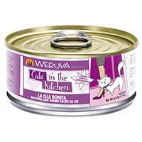 Weruva Mackerel & Shrimp Recipe Au Jus Cans La Isla Bonita Cat 24-6.0 oz.