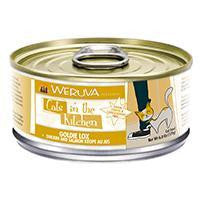 Weruva Chicken & Salmon Recipe Au Jus Cans Goldie Lox Cat 24-6.0 oz.