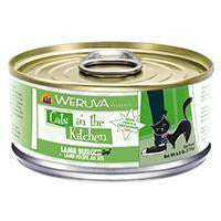 Weruva Lamb Recipe Au Jus Cans Lamb Burger-ini Cat 24-6.0 oz.