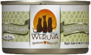 Weruva Green Eggs And Chicken Canned Cat 24-3 oz.