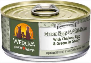 Weruva Green Eggs And Chicken Can Dog 24-5.5 oz.