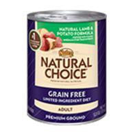 Nutro Natural Choice Grain Free Lamb & Potato 12-12.5 Oz