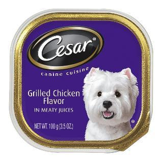 Mars Cesar Cuisine Grilled Chicken 24-3.5Z Cans