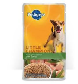 Mars Pedigree Little Champion Ground Turkey 24-5.3Oz Cans