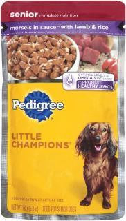 Mars Pedigree Little Champions Lamb-Rice Sauce 24-5.3Z