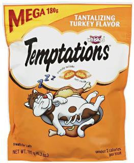 Whiskas Temptations Mega Turkey 10-6.3Oz