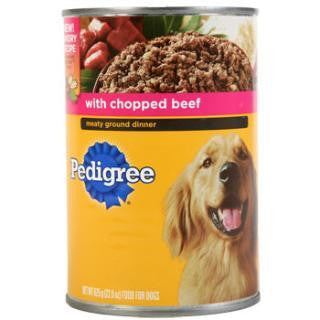 Mars Pedigree Chopped Beef 12-22oz