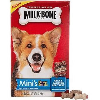 Milk-Bone Mini's Flavor Snacks Biscuits 12-15 oz.