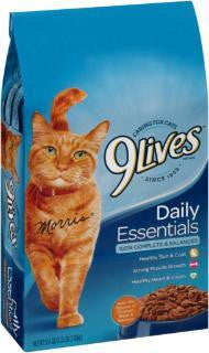 Delmonte 9Lives Dry Daily Essentials 6-3.15#