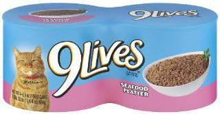 Delmonte 9 Lives Seafood Platter 24-5.5 oz. Cans