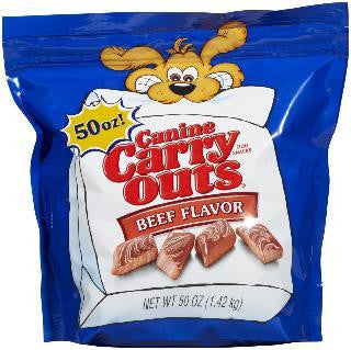 Canine Carry Outs Beef Flavor