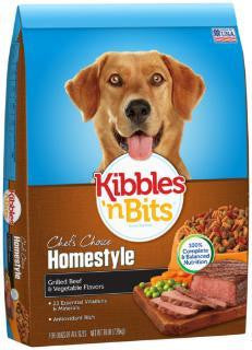 Delmonte Kibbles N Bits Homestyle Beef Steak 16 Lb.