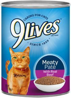 9Lives Beef Dinner 12-13oz