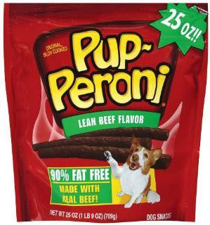 Delmonte Pupperoni Lean Beef 4-25 oz. Case