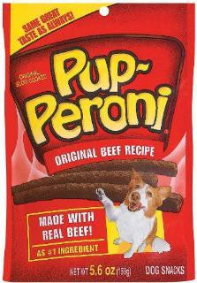 Delmonte Pupperoni Beef 8-5.6 oz. Case