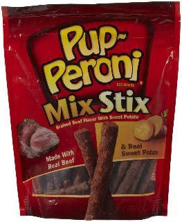 Pupperoni Mix Stix Braised Beef Flavor With Sweet Potato