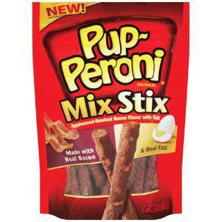 Pupperoni Mix Stix Applewood Smoke Bacon Flavor With Egg