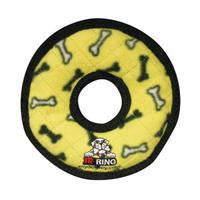 VIP Products Tuffy Jr. Gear Ring Yellow Bones