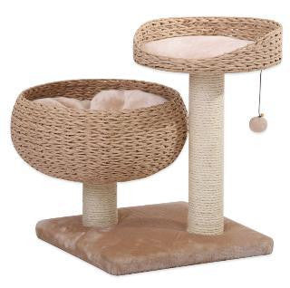 Petpals Tan Paper Rope-Sisal Lounger