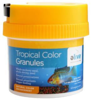 Elive Tropical Color Granule Food 3.5z